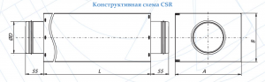 Шумоглушитель CSR 500/600