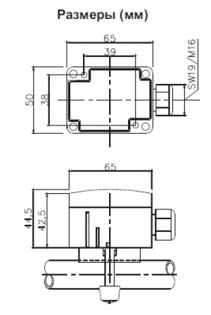 Контактный датчик температуры ST-C1/РТ1000