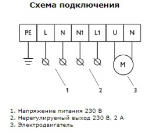 Регулятор скорости VRTE 7,5