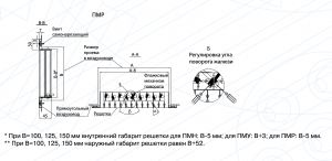 Решетка ПМР 700*250 М (RAL 7047)