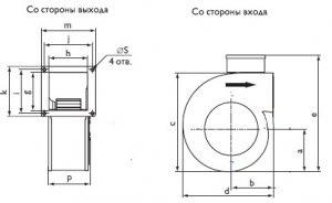 Центробежный вентилятор RFE 140 BKU