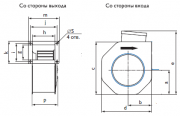 Центробежный вентилятор RFE 200 CKU