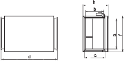 Канальный вентилятор RKBI 700x400 C1