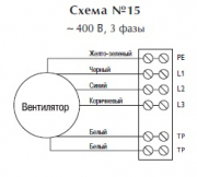 Канальный взрывозащищенный вентилятор RKX 500*300 B3